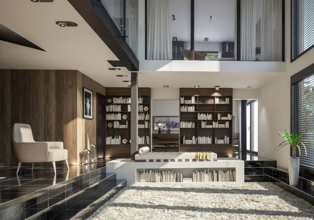Luxury modern home interior