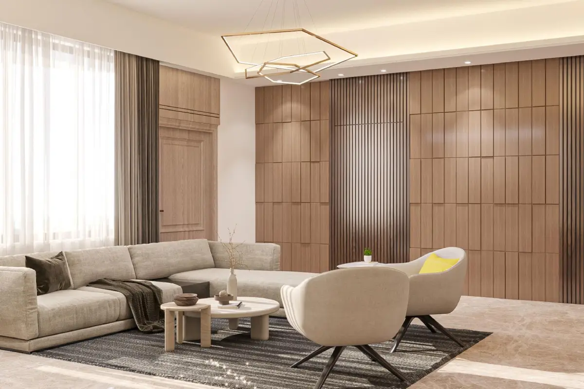 Luxury living room renovation