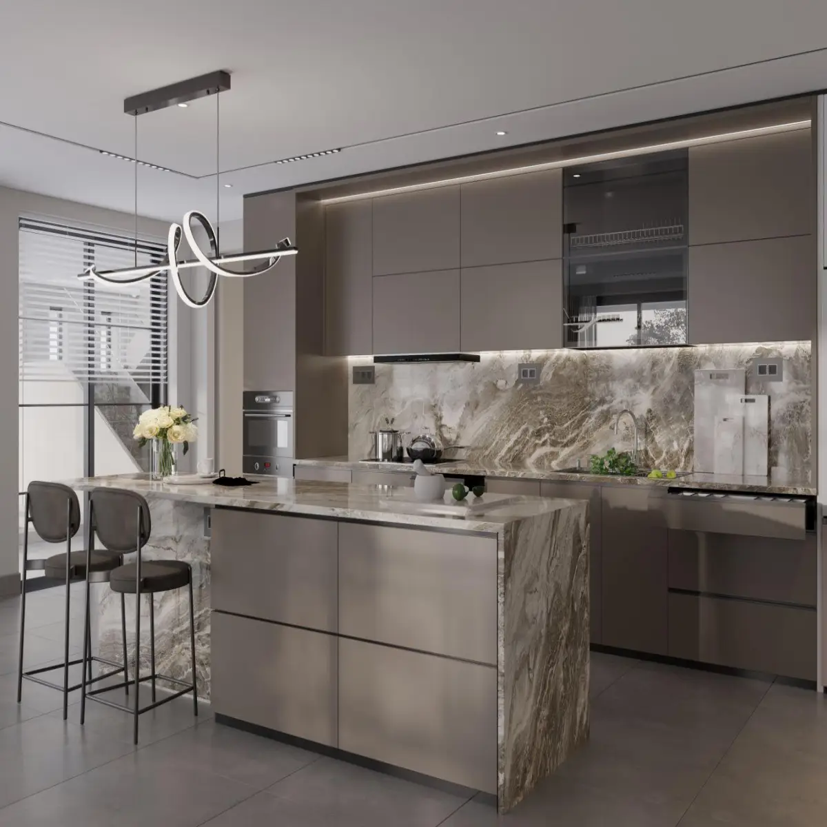 Luxury kitchen design